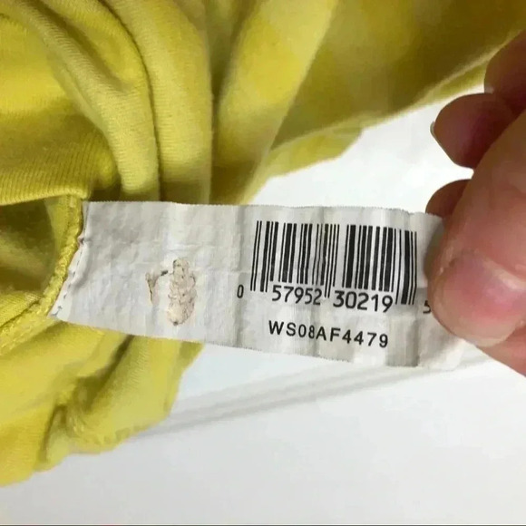 Joe Fresh Tank Top Yellow Striped Size Medium - Picture 8 of 16